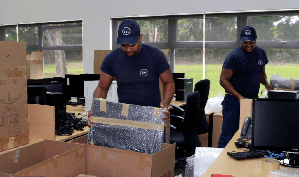 Office relocation service